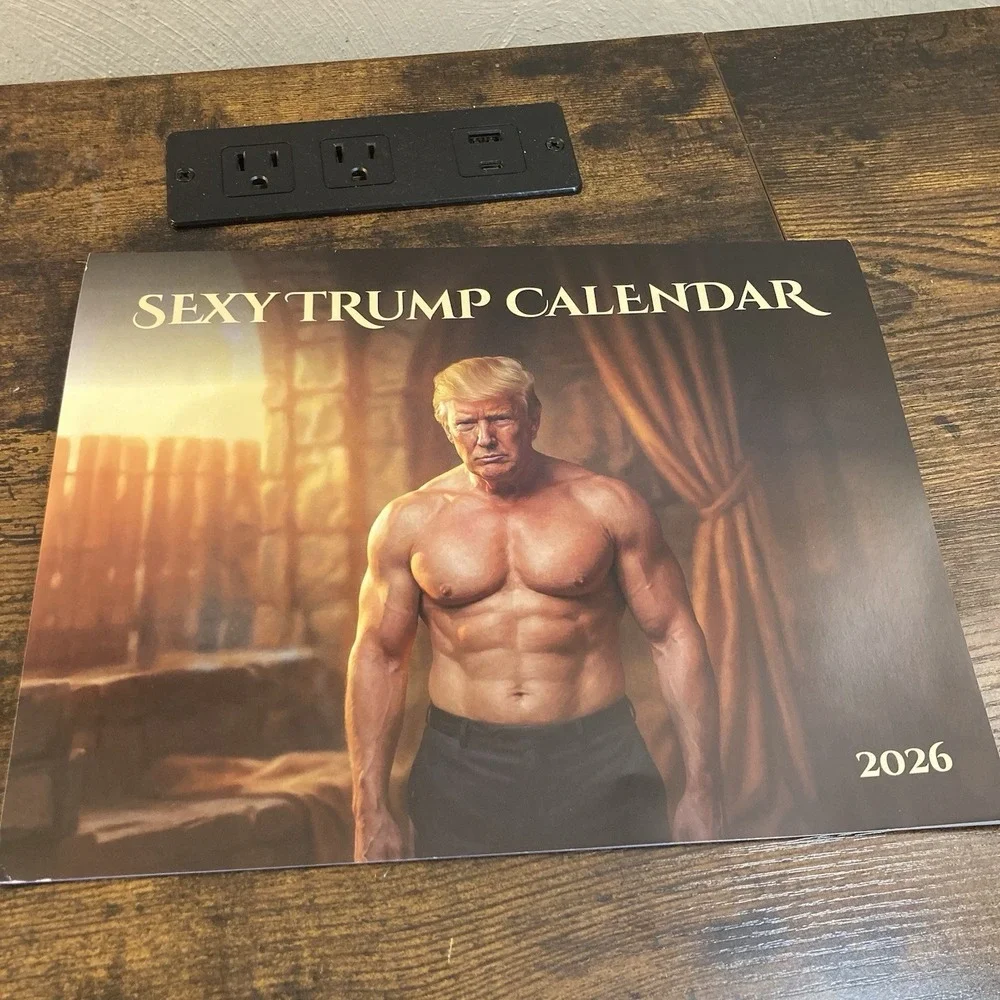 Sexy Trump 2026 Calendar AI Parody